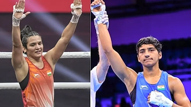 Boxing: Preeti Pawar, Arundhati Chaudhary Elevated to TOPS Core Group After Golden Run at Asian Championships