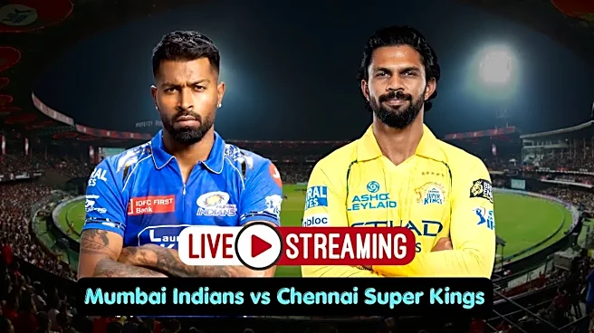 MI vs CSK Live Streaming: Where to Watch IPL 2026 Match 33 on TV and Online?