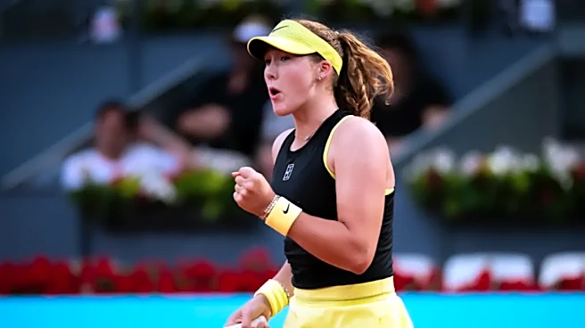 Mirra Andreeva moves on Madrid after victory over Panna Udvardy