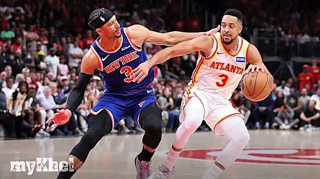 CJ McCollum Delivers Late Clutch Jumper To Give Hawks 2-1 Lead Over Knicks