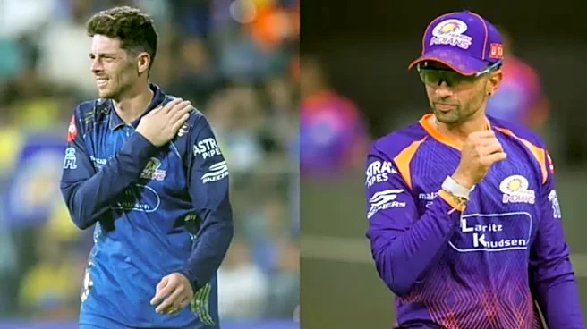 Keshav Maharaj Joins Mumbai Indians As Replacement For Injured Mitchell Santner In IPL 2026