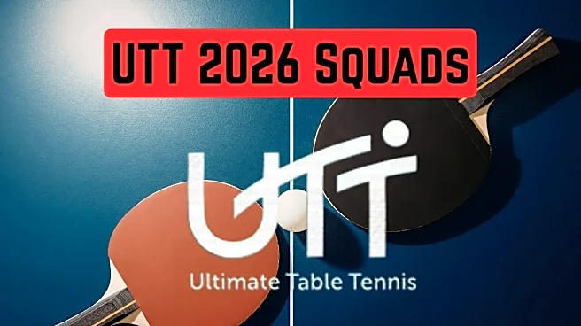 UTT 2026: Full List of Squads for All Seven Teams in Ultimate Table Tennis Season 7
