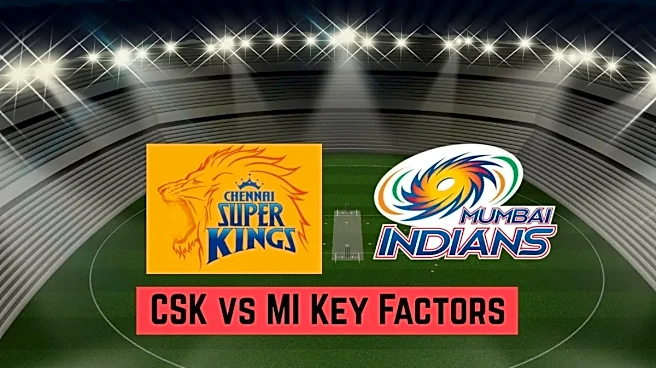CSK vs MI IPL 2026: 3 Crucial Factors That Will Determine the Match Result