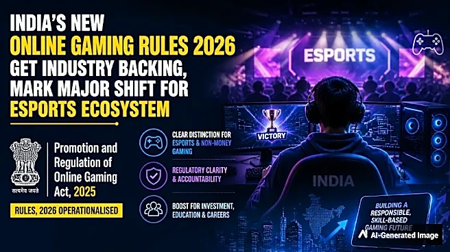 India's New Online Gaming Rules 2026 Get Industry Backing, Mark Major Shift for Esports Ecosystem