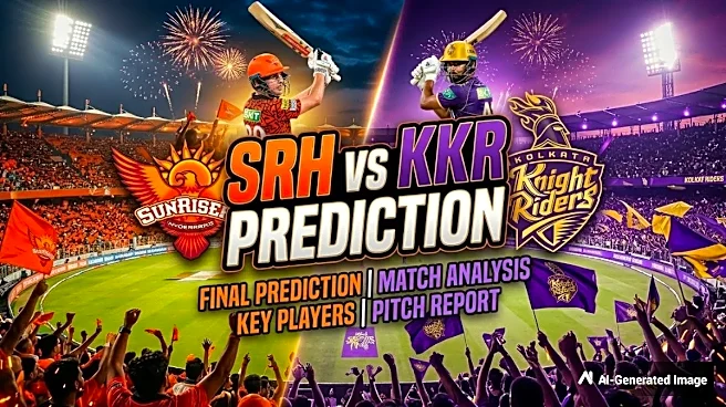 SRH vs KKR Prediction: Who Will Win Sunrisers Hyderabad vs Kolkata Knight Riders IPL 2026 Match 45 Tomorrow?