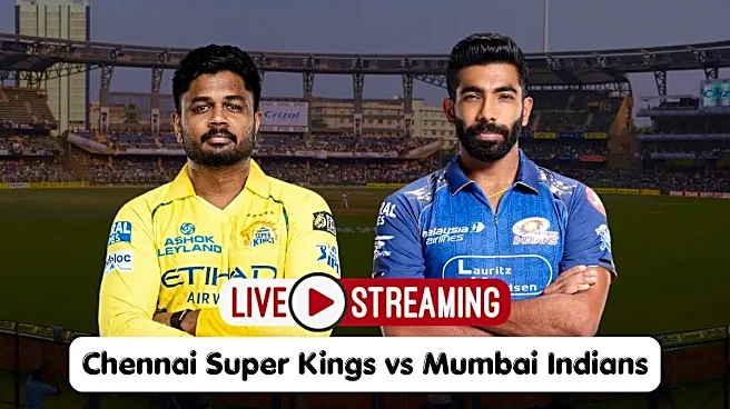 CSK vs MI Live Streaming, IPL 2026: Where to Watch Today's Match on TV and Online in India, UK, USA and Other Countries?