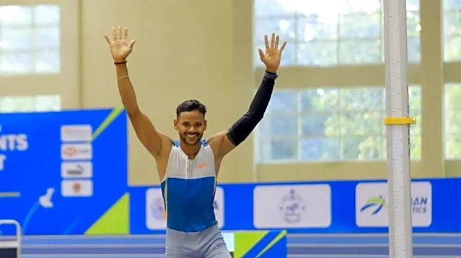 Kuldeep Kumar creates National Pole Vault Record with 5.41m Effort