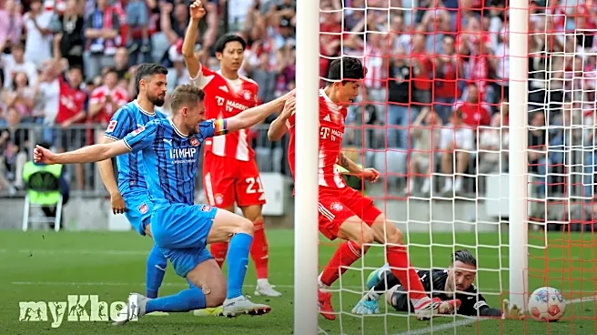 Bayern Munich Draws 3-3 With Heidenheim After 100th-Minute Own Goal
