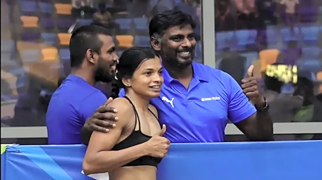 Pole Vault: Kalinga Stcadium Witnesses Another Baranica Elangovan Masterclass
