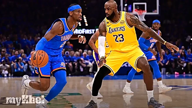 Lakers Thunder Playoff Showdown: LeBron Defends Shai Gilgeous-Alexander After Game 1