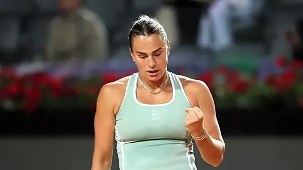 Sabalenka storms past Krejcikova to reach Italian Open third round