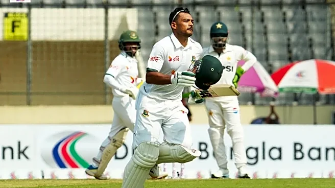 BAN vs PAK 1st Test: How Najmul Hossain Shanto Century Rescued Bangladesh on Day 1