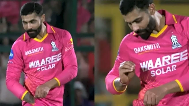 RR vs GT, IPL 2026: Ravindra Jadeja shows 'Pocket' Celebration after dismissing Buttler - Watch