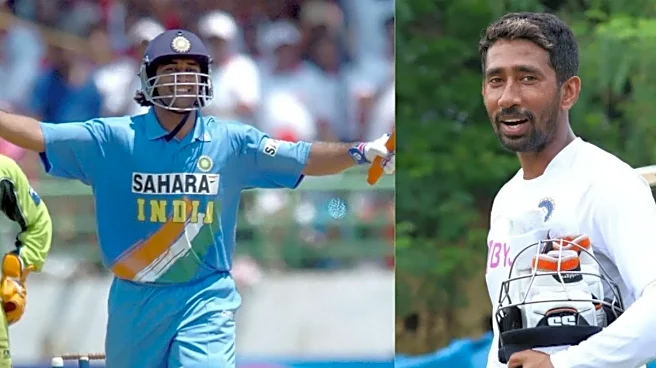 When Wriddhiman Saha Shared Incredible Story of How MS Dhoni Turned 9 Into a Century Before He Reached 50