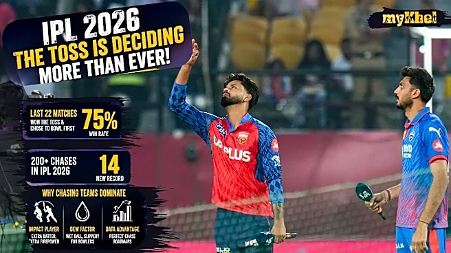 IPL 2026: Has the Toss Become the Biggest Game-Changer Amid Record Chases?