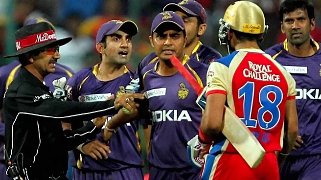 RCB vs KKR: Virat Kohli-Gautam Gambhir Fight and Biggest Controversies in IPL Rivalry