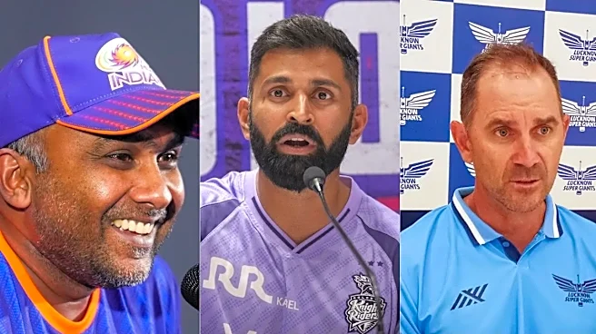 IPL 2026 Coaching Crisis: Langer, Jayawardene, Nayar and Others Facing Exit After Disastrous Seasons