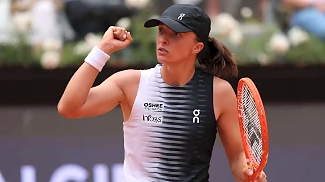 Pegula no match for Swiatek in Italian Open quarter-final