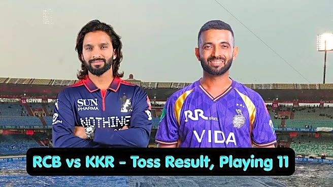 RCB vs KKR Toss Result, Playing 11: IPL 2026 Match 57 Who Won Toss Today, Lineups