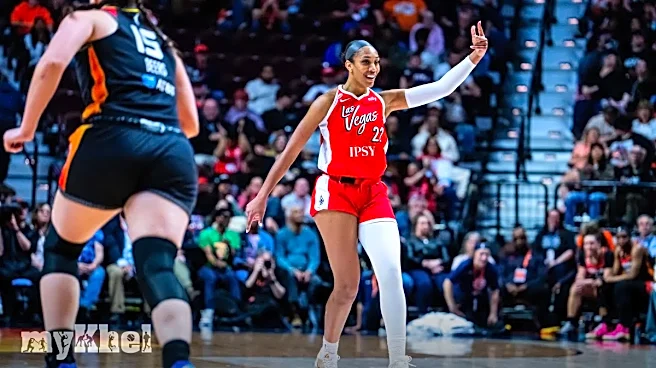 Aja Wilson Scores 45 As Las Vegas Aces Beat Connecticut Sun