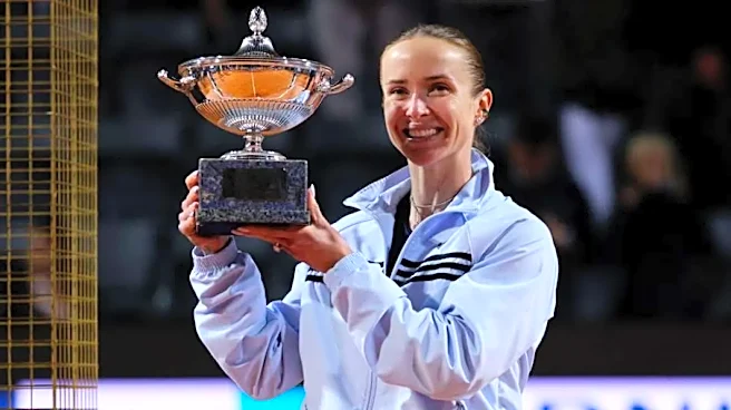Elina Svitolina wins third Italian Open title after battling win over Coco Gauff