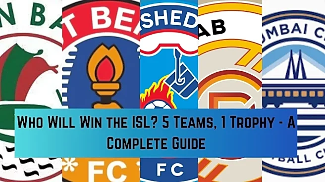ISL 2025-26 Title Scenario: Five Contenders, One Trophy; Who Can Win the Indian Super League Title? A Complete Guide