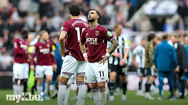 West Ham Relegation Hopes Dented After Defeat By Newcastle United