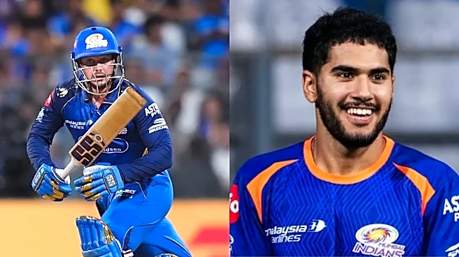 Mumbai Indians Suffer Double Injury Blow as Quinton de Kock and Raj Angad Bawa Ruled Out of IPL 2026