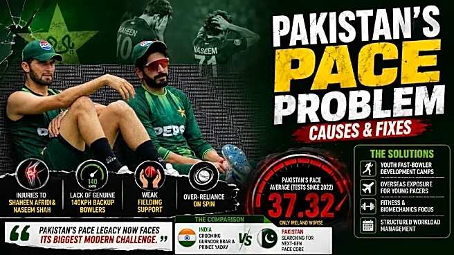Pakistan’s Pace Test Cricket Legacy Under Threat: Only Ireland Worse Since 2022 As India Build Next-Gen Fast Bowlers