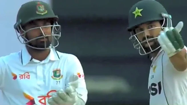 Watch: Mohammad Rizwan & Liton Das Engaged In Verbal Spat During BAN vs PAK 2nd Test Day 4