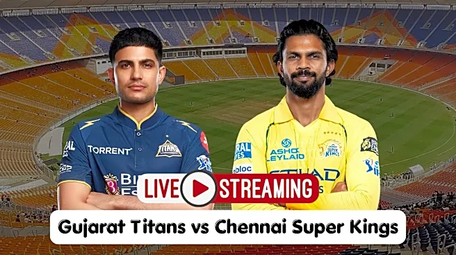 GT vs CSK Live Streaming: Where to Watch IPL 2026 Match on TV and Online?