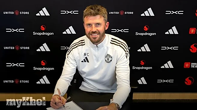 Michael Carrick Signs Two-year Contract To Continue As Manchester United Head Coach