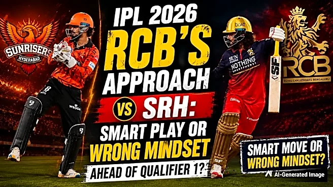 IPL 2026: RCB's Approach vs SRH - Smart Play or Wrong Mindset Ahead of Qualifier 1?