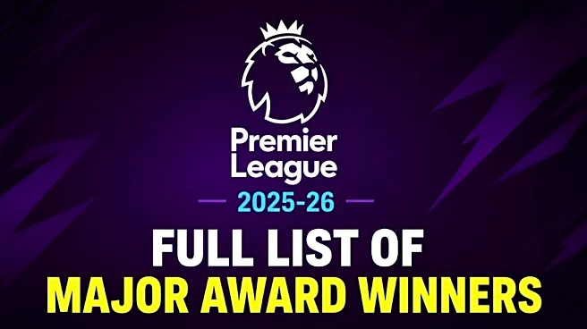 Premier League 2025-26 Awards: Full List of Major Award Winners - Golden Boot, Golden Glove and More