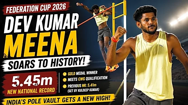 Federation Cup 2026: Dev Kumar Meena, Kuldeep Kumar Create Pole Vault History as Sreeshankar & Sarvesh Kushare Hit CWG Marks