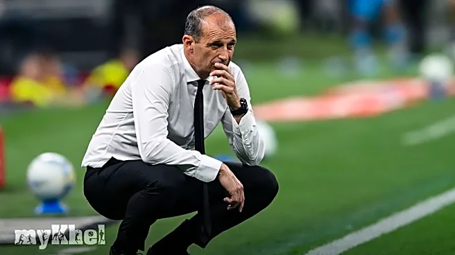 AC Milan Coach Massimiliano Allegri Defends Team After Champions League Miss