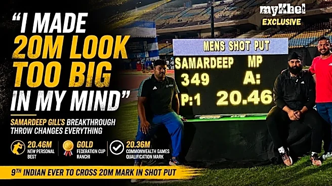 "I Made 20m Look Too Big In My Mind": Samardeep Gill Breakthrough Throw Changes Everything