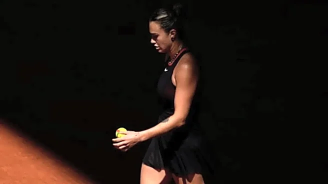 French Open 2026: Aryna Sabalenka makes fashion statement with 200-carat garnet necklace