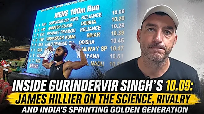Inside Gurindervir Singh's 100m National Record: James Hillier on the Science, Rivalry and India's Sprinting Golden Generation