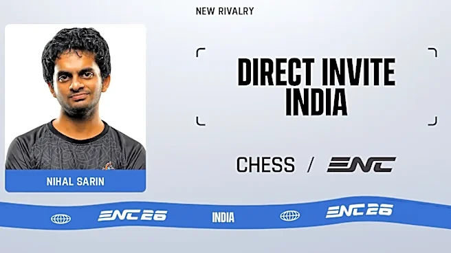 Nihal Sarin Secures Direct Invite For Esports Nations Cup 2026 Chess Event And India’s Rocket League Team Revealed