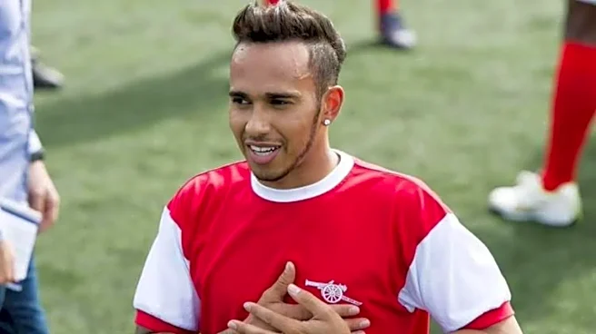 Why Lewis Hamilton Supports Arsenal: The Childhood Story Behind His Loyalty