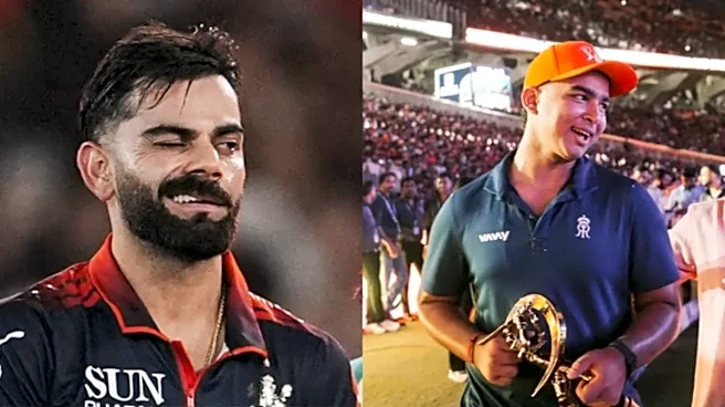 What Virat Kohli Told Vaibhav Sooryavanshi After RCB's IPL 2026 Title Win