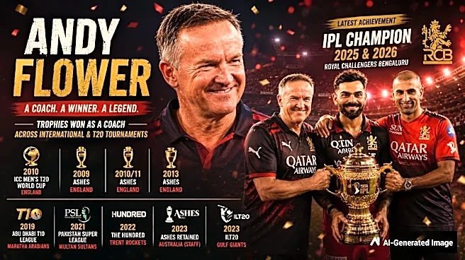 Andy Flower's Trophy Cabinet: The Mastermind Behind RCB's Back-to-Back IPL Triumphs