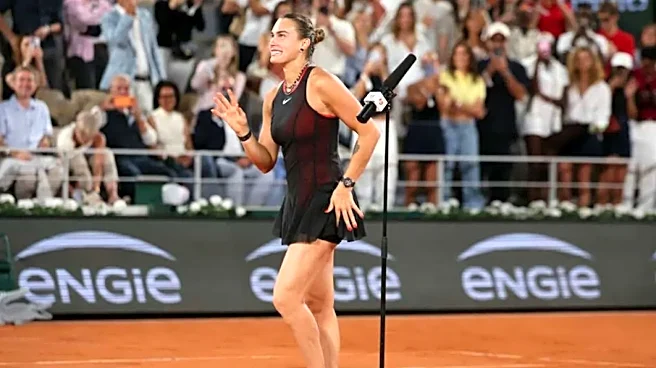 French Open: Sensational Sabalenka into last eight with primetime win over Osaka