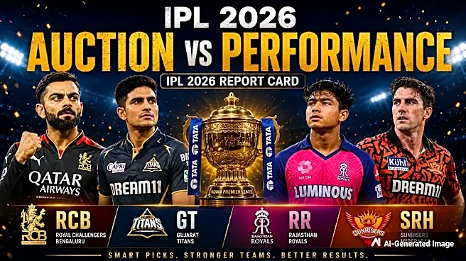 IPL 2026 Auction vs Performance: Why RCB, GT, RR and SRH Got It Right; CSK, LSG, KKR, MI Faced Different Challenges
