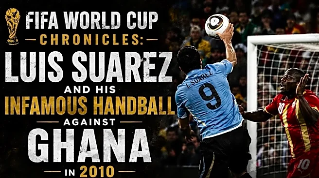 FIFA World Cup Chronicles: Luis Suarez and his Infamous Handball against Ghana in 2010