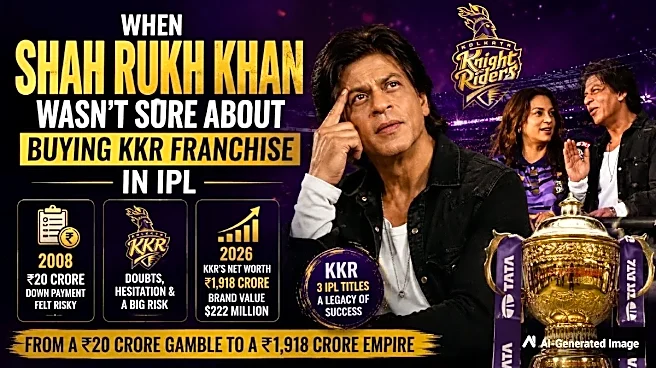 Shah Rukh Khan Had Second Thoughts About a ₹20 Crore IPL Investment; KKR Is Now Worth Nearly ₹2,000 Crore