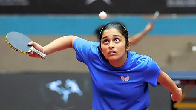 Hansini Mathan, Abhinandh Pradhivadhi star with Crowns in WTT Youth Contender Sandefjord in Norway