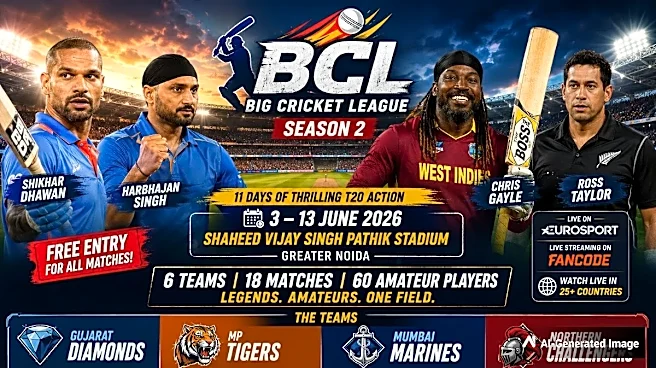 Big Cricket League 2026 Squads Announced: Full Team Lists, Schedule, Venue & Live Streaming Details For Season 2
