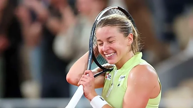 French Open: Qualifier Chwalinska stuns Shnaider to reach maiden grand slam final